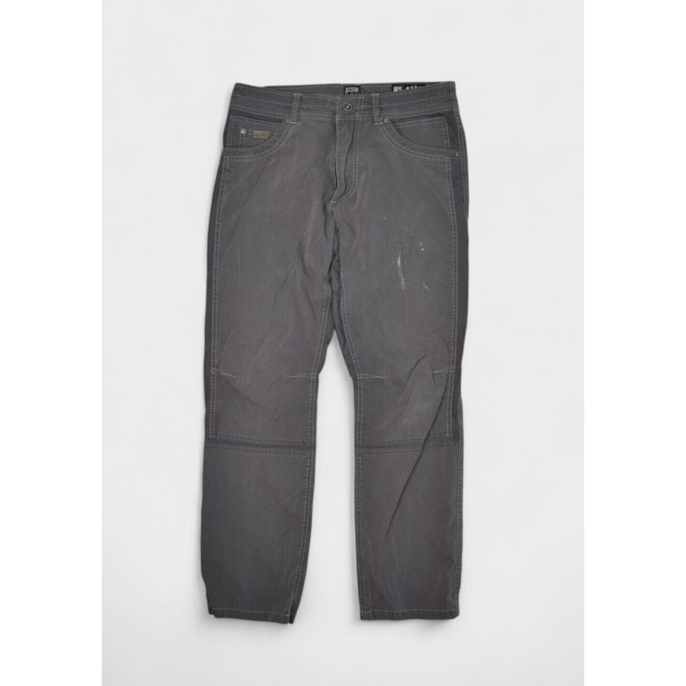 Kuhl Pants Mens 32x30 Grey Radikl Straight Leg Stretch Outdoor Hiking